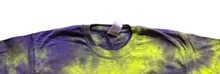 Load image into Gallery viewer, Closeup of the crewneck collar showing double stitch hem