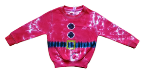 Christmas Santa sweatshirt - Tie dye unisex sweatshirt (adult & children sizes) - Customisable colours