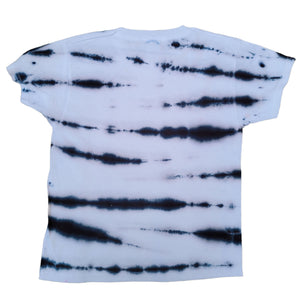 Mummy Madness Halloween Tee - Tie Dyed with Glow in the Dark Teeth and Eye