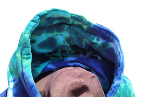 Spiral pattern hoodie - Tie dye unisex hoodie (adult & children sizes) - Colours customisable