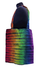 Load image into Gallery viewer, Gay Pride rainbow flag tote bag - Tie dye tote bag (One size) - Customisable Gay Pride flag colours