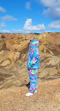 Load image into Gallery viewer, Spiral pattern tracksuit - Ice tie dye unisex hoodie (adult sizes) - Colours customisable