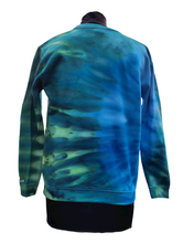 Load image into Gallery viewer, Incline sweatshirt - Ice tie dye unisex sweatshirt (adult &amp; children sizes) - Customisable colours