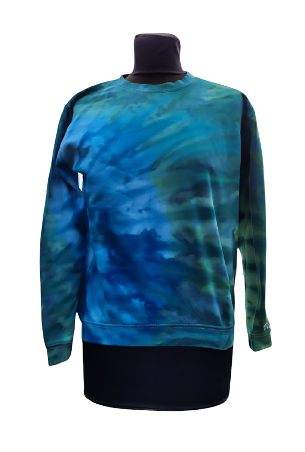Incline sweatshirt - Ice tie dye unisex sweatshirt (adult & children sizes) - Customisable colours