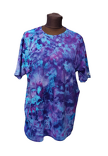 Load image into Gallery viewer, Galaxy shirt - Short sleeve ice tie dye shirt (adult &amp; children sizes) - colours customisable