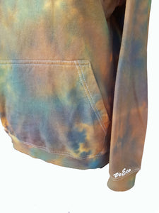 Camo hoodie - Tie dye unisex hoodie (adult & children sizes) - Colours customisable