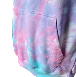 Personalised horse riding hoodie - Tie dye unisex hoodie (adult & children sizes) - Colours customisable
