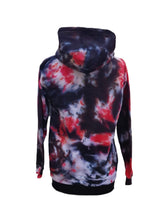 Load image into Gallery viewer, Scrunch pattern hoodie - Tie dye unisex hoodie (adult &amp; children sizes) - Colours customisable