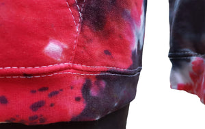 Scrunch pattern hoodie - Tie dye unisex hoodie (adult & children sizes) - Colours customisable