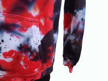 Load image into Gallery viewer, Scrunch pattern hoodie - Tie dye unisex hoodie (adult &amp; children sizes) - Colours customisable