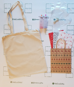 Complete make your own tote bag tie dye kit